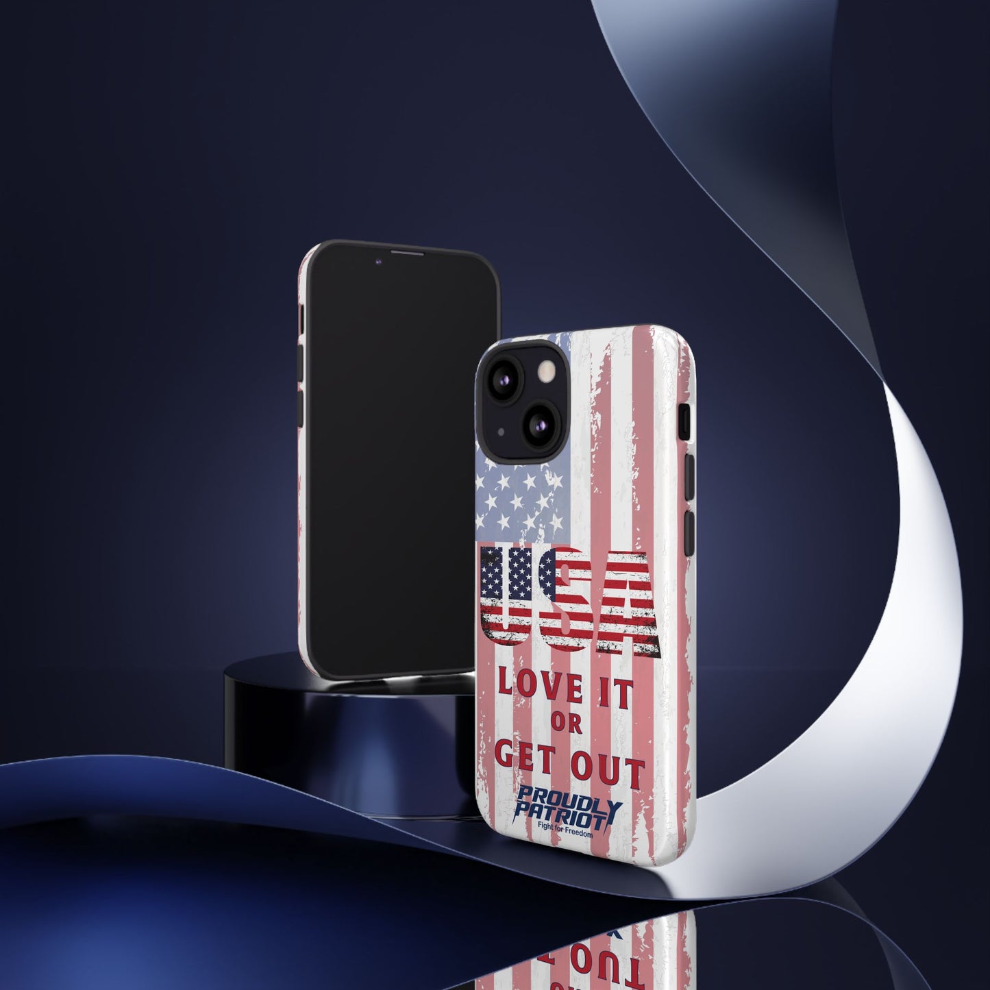 Stars, Stripes, and Zero Tolerance, Phone Case