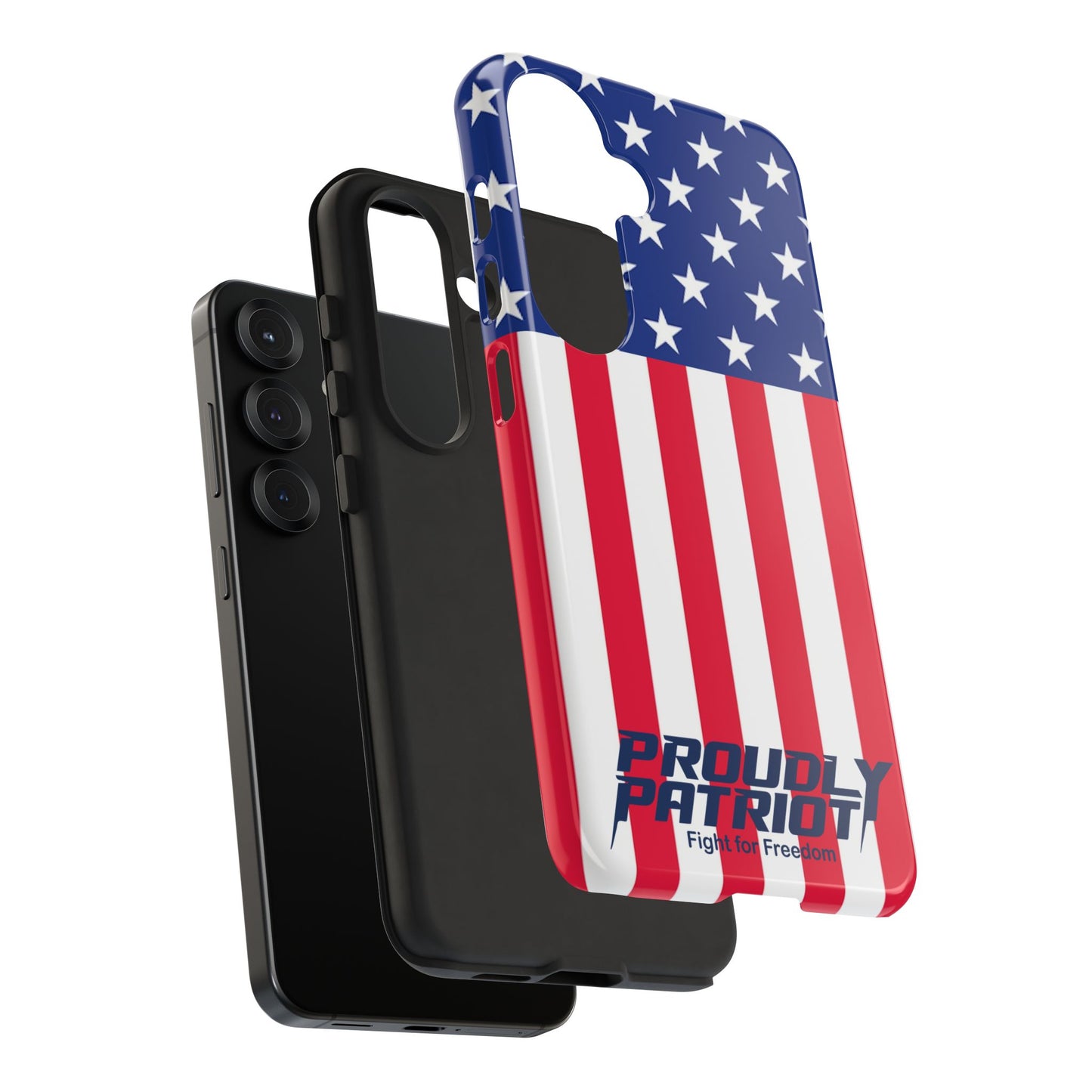 Stars, Stripes, and Cell Phones, Phone Case