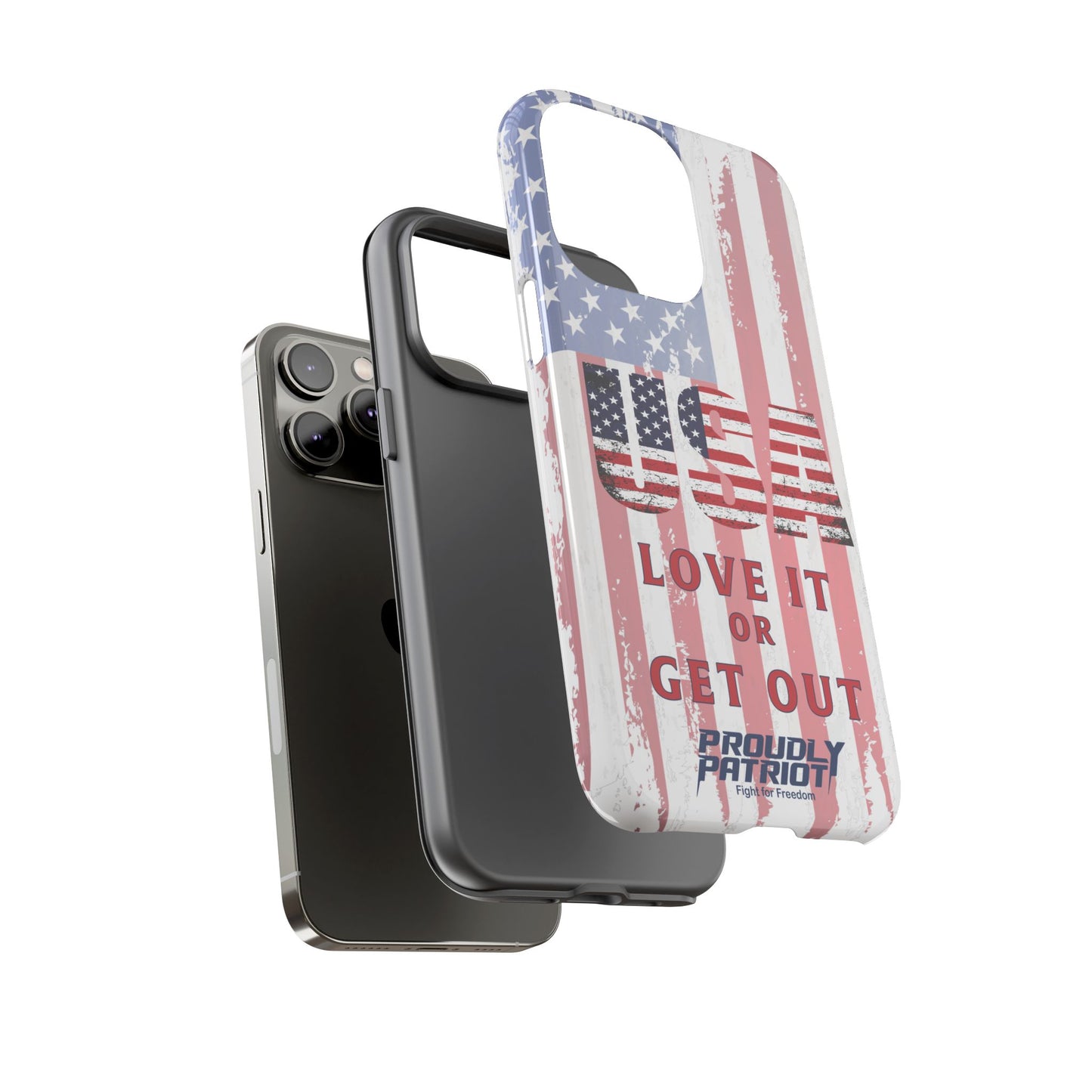 Stars, Stripes, and Zero Tolerance, Phone Case