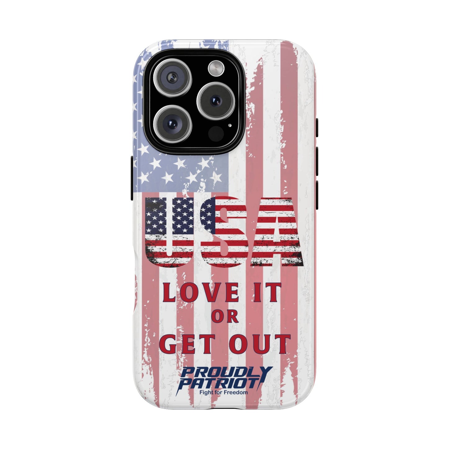 Stars, Stripes, and Zero Tolerance, Phone Case
