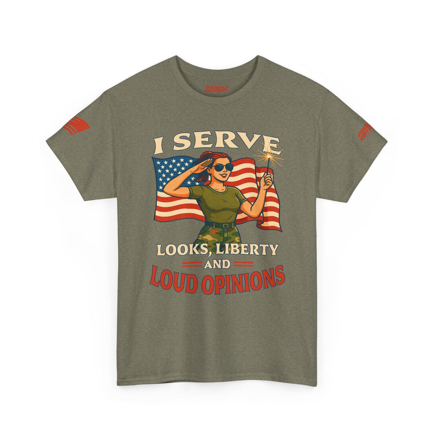 Patriotic Sass in Camo Class