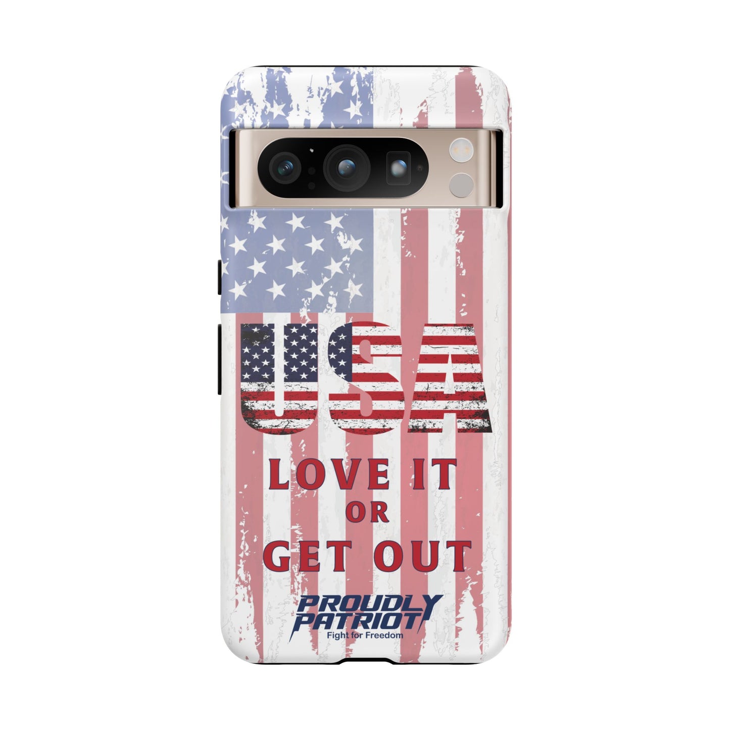 Stars, Stripes, and Zero Tolerance, Phone Case
