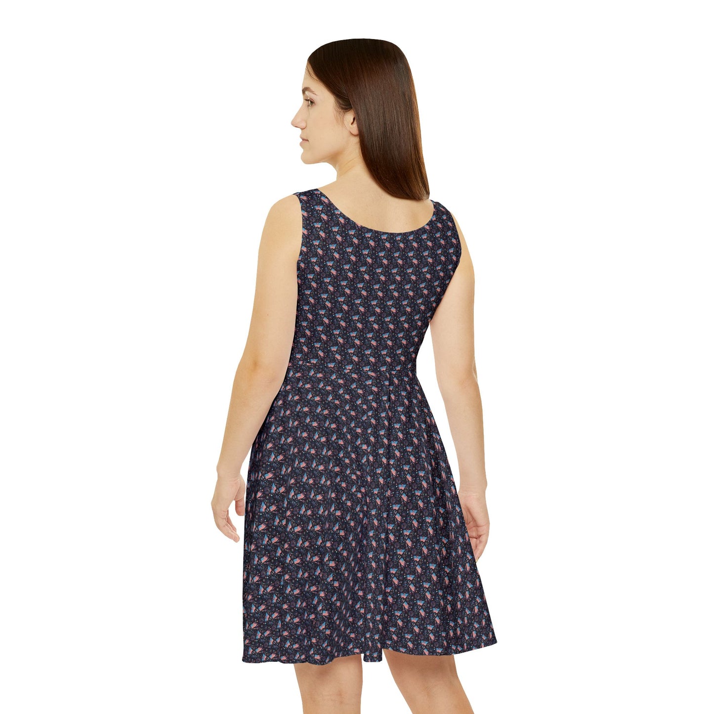 Flags and Fireworks Women's Skater Dress