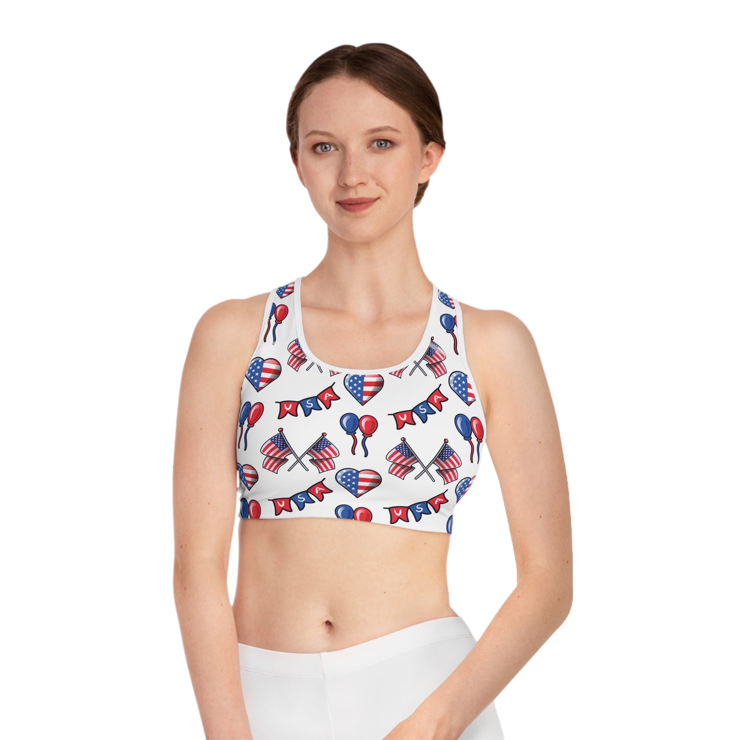 Heart USA Sports Bra