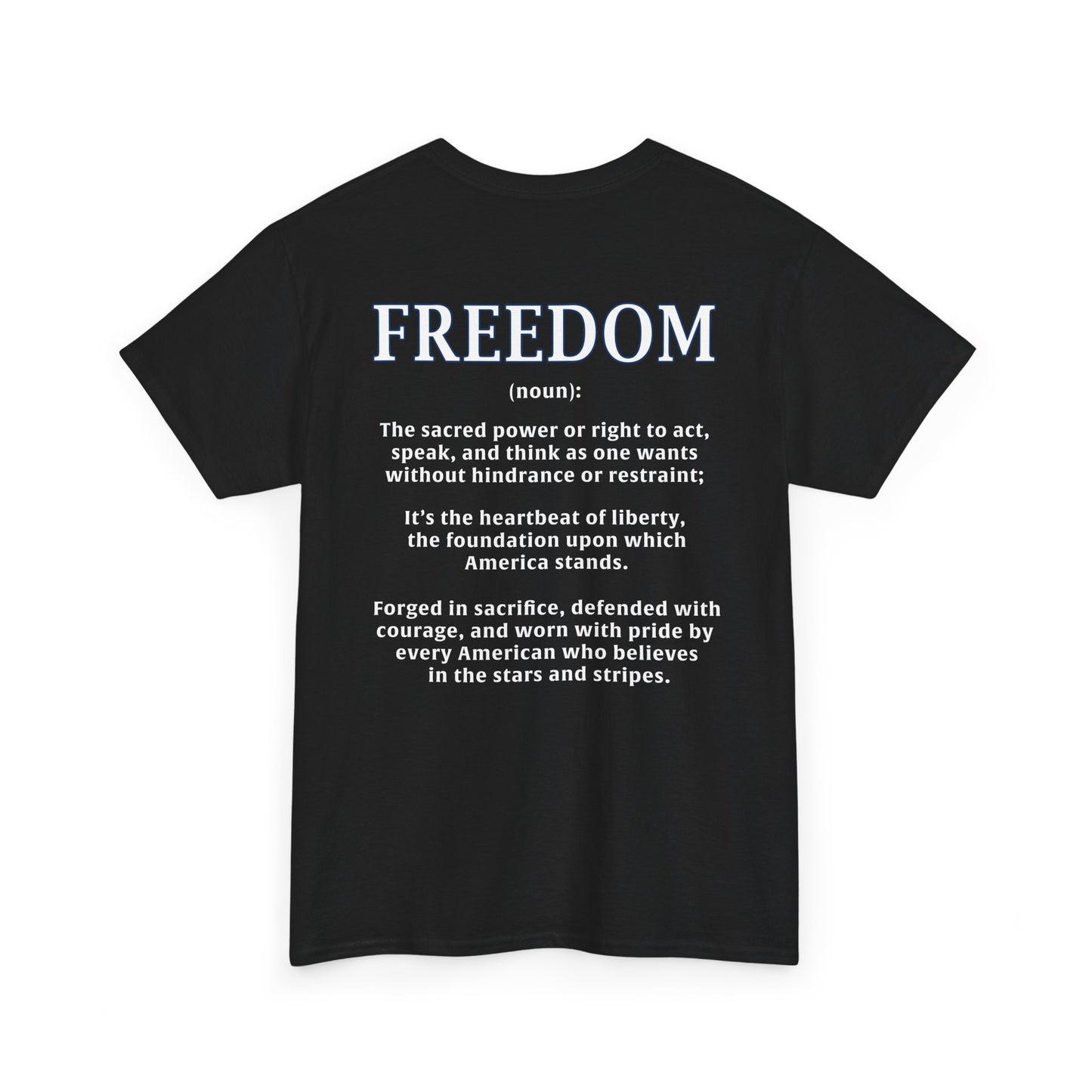 Freedom: The Heartbeat of Liberty Tee