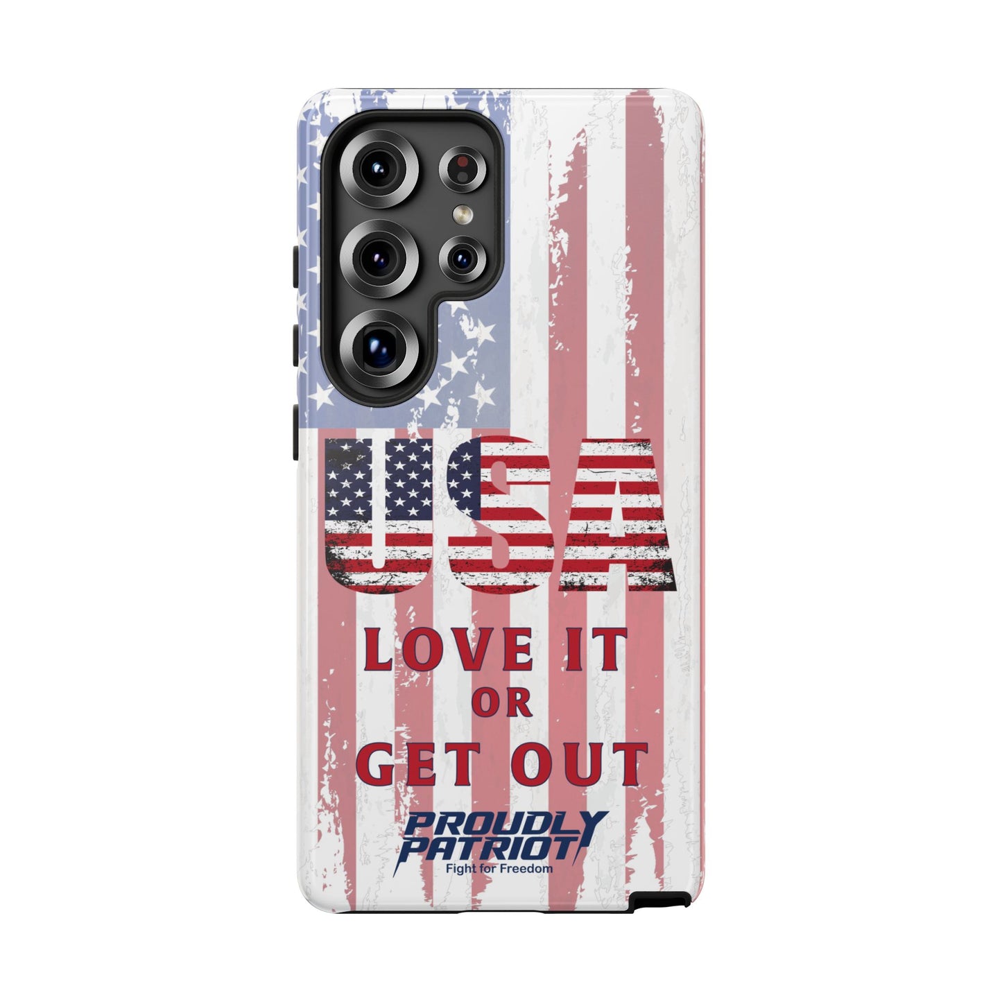 Stars, Stripes, and Zero Tolerance, Phone Case