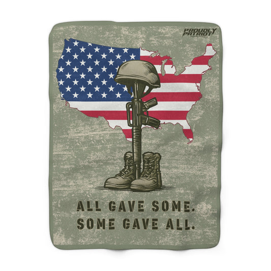 All Gave Some Blanket Sherpa