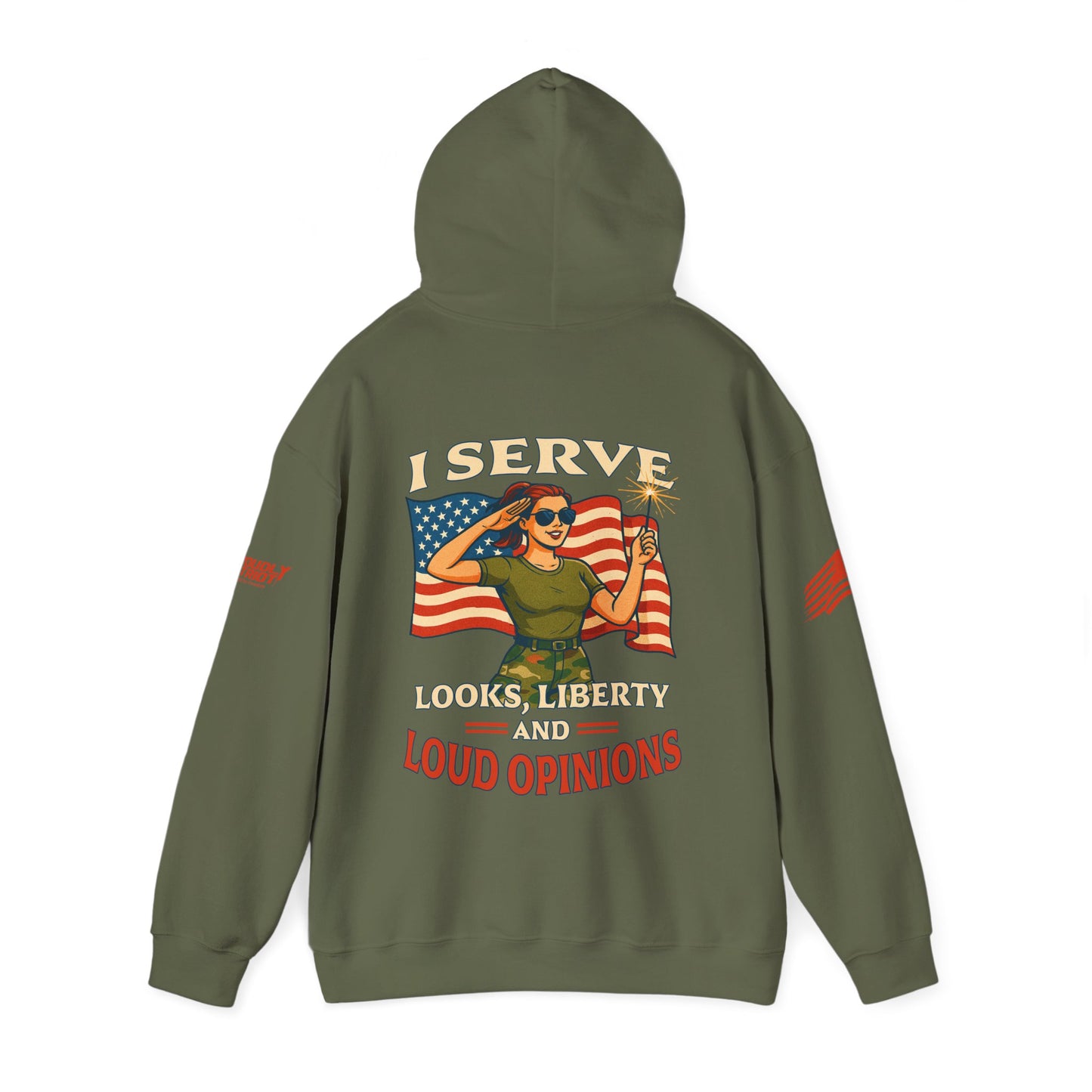 Patriotic Sass in Camo Class