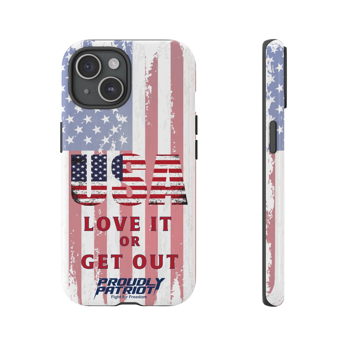 Stars, Stripes, and Zero Tolerance, Phone Case