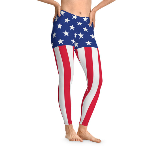 Stars and Stripes, Wrap your legs in liberty and let freedom stretch!