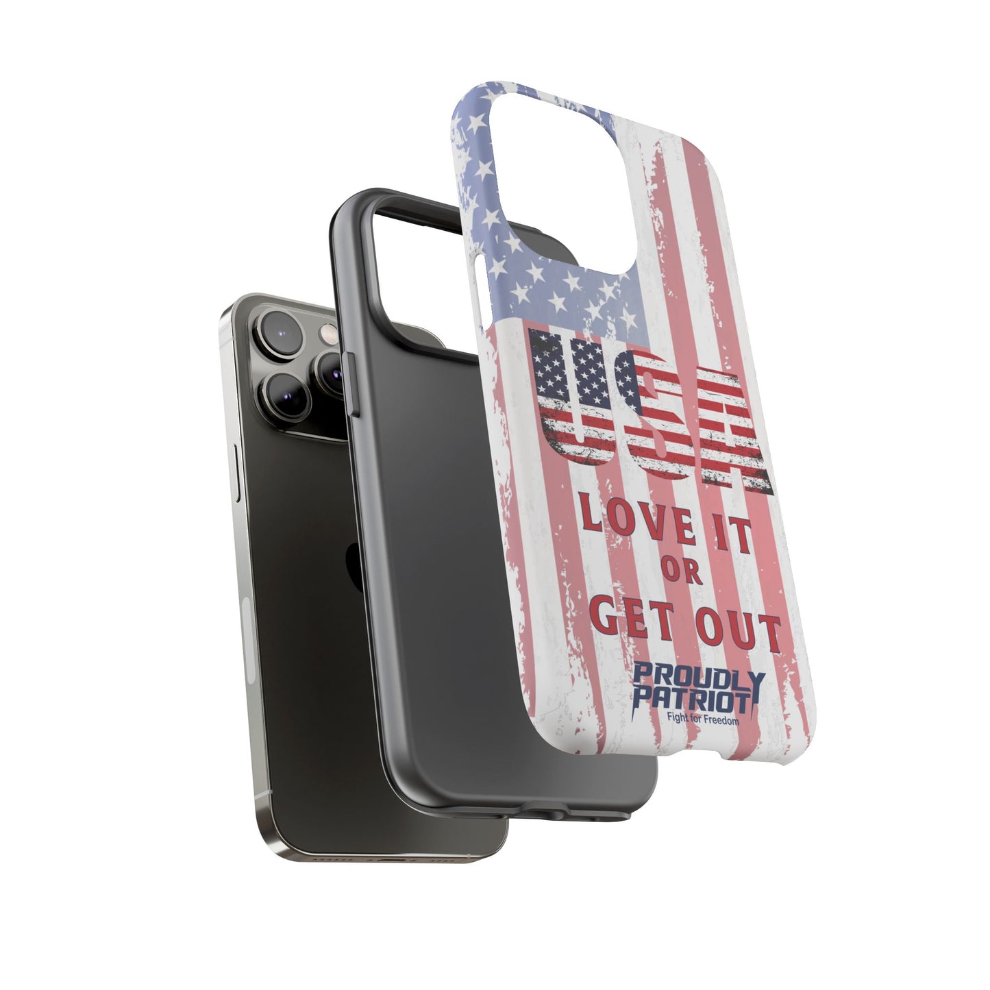 Stars, Stripes, and Zero Tolerance, Phone Case