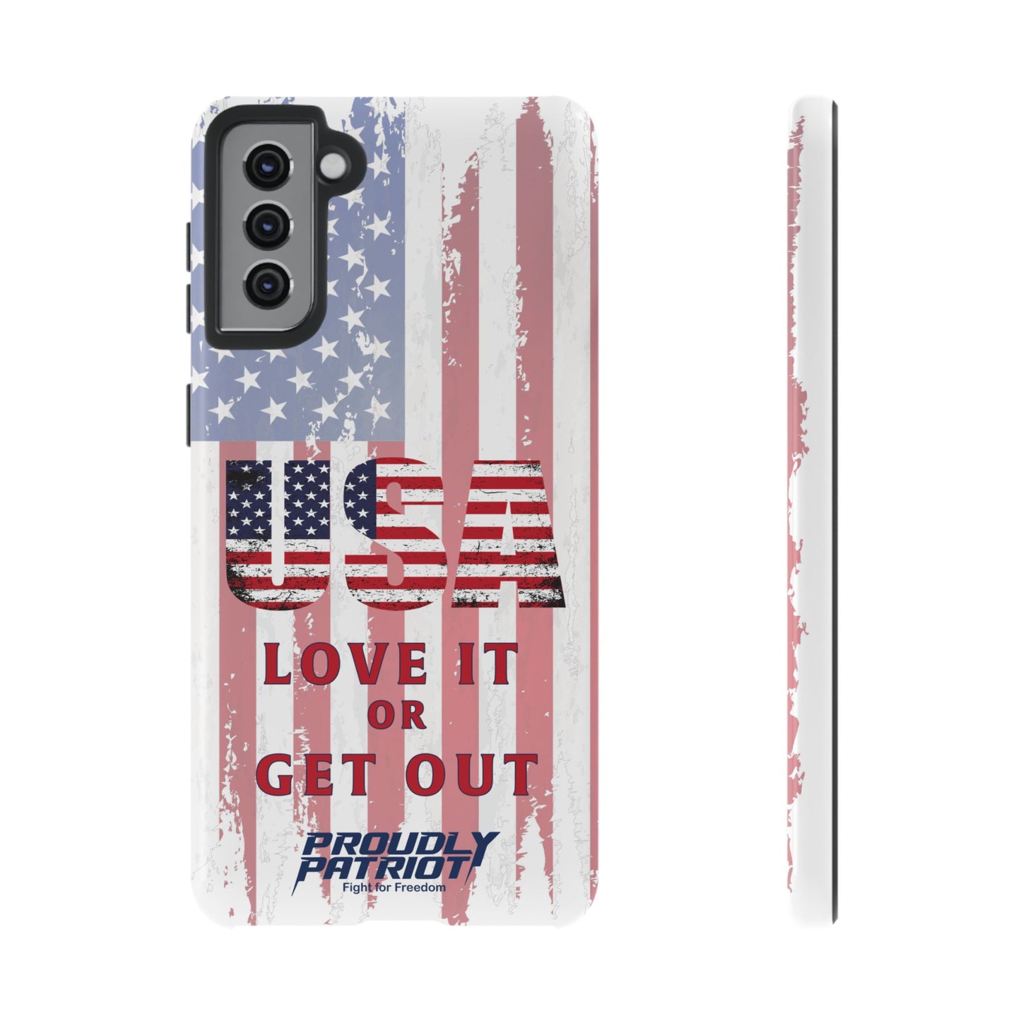 Stars, Stripes, and Zero Tolerance, Phone Case