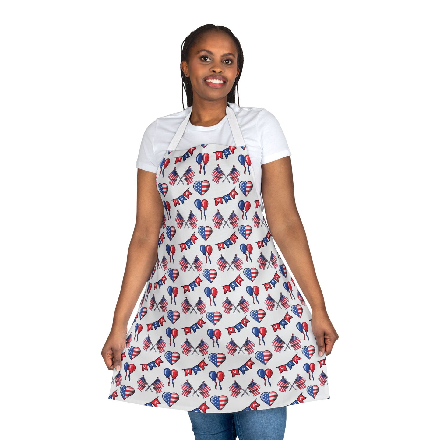 Heart USA Apron