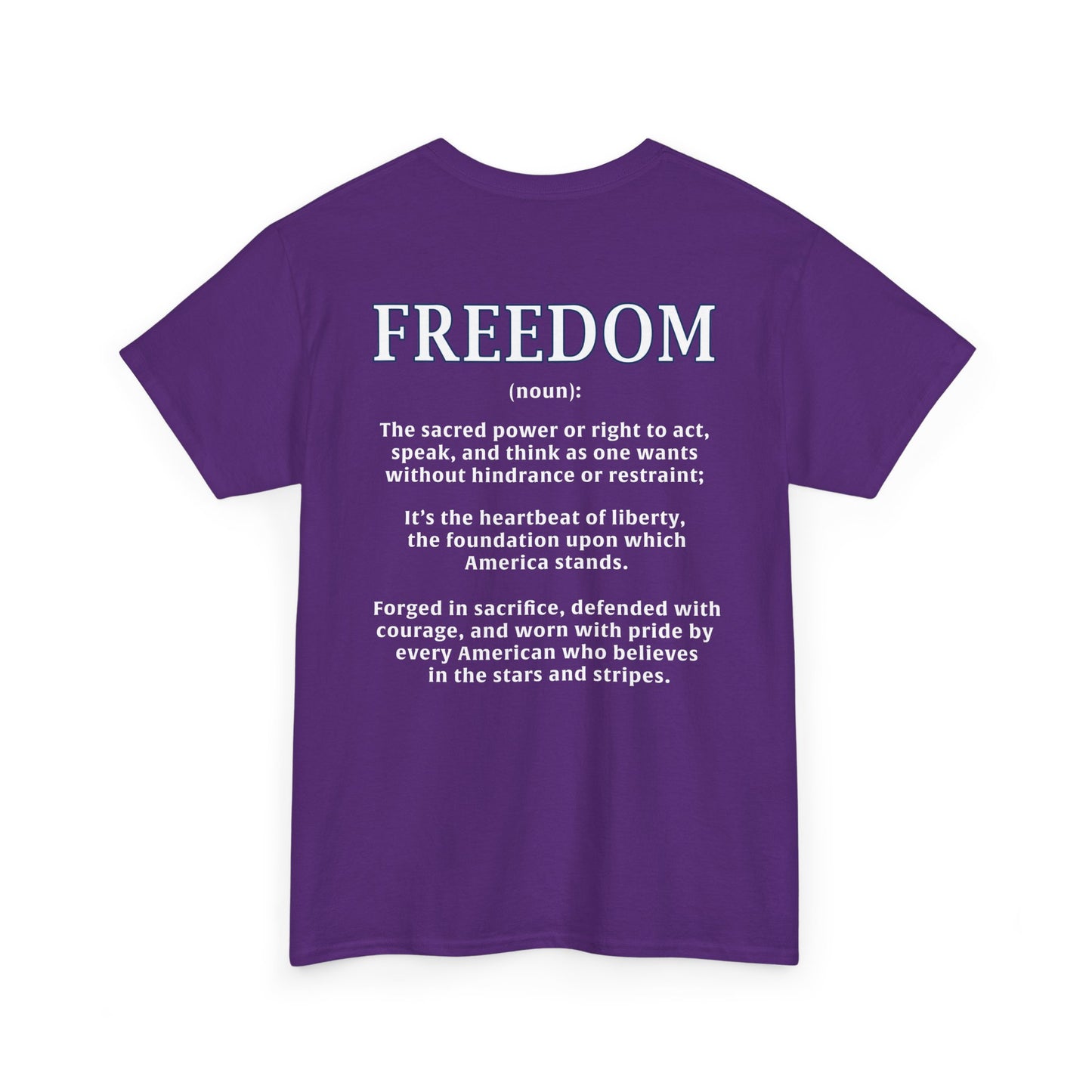 Freedom: The Heartbeat of Liberty Tee