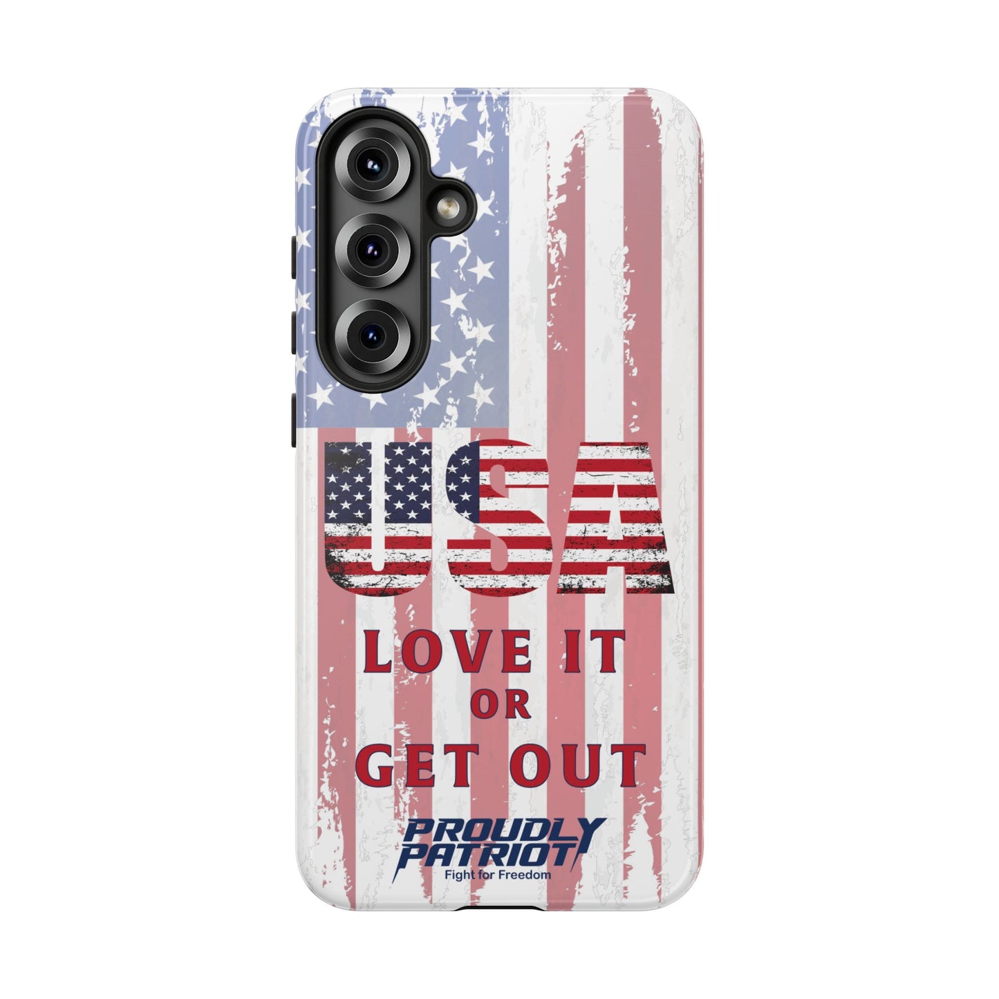 Stars, Stripes, and Zero Tolerance, Phone Case