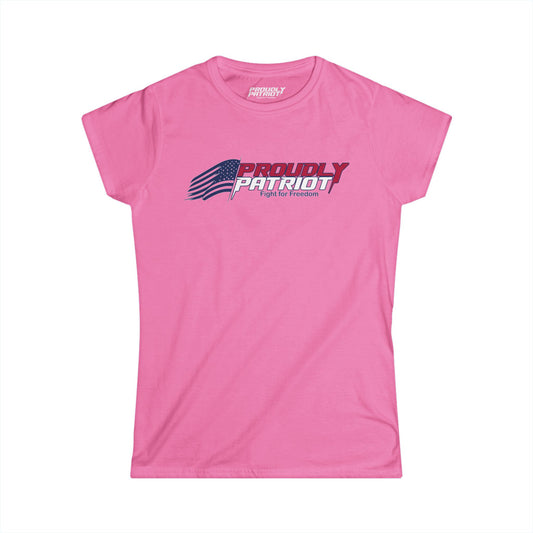 Freedom: The Heartbeat of Liberty Women's Tee