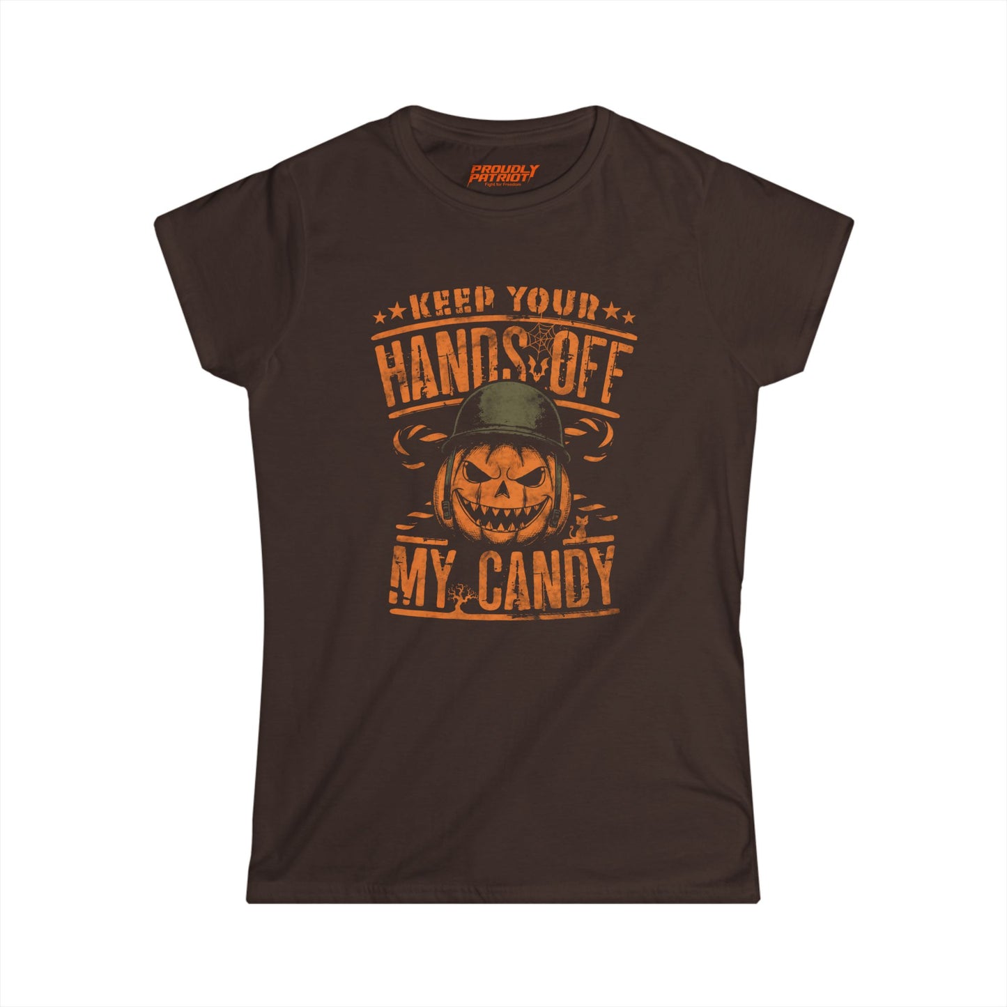 Hands Off – Halloween with Attitude Women's Tee