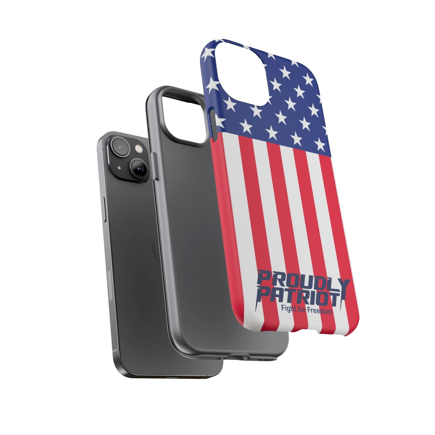 Stars, Stripes, and Cell Phones, Phone Case