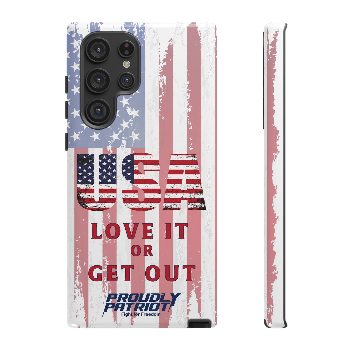 Stars, Stripes, and Zero Tolerance, Phone Case