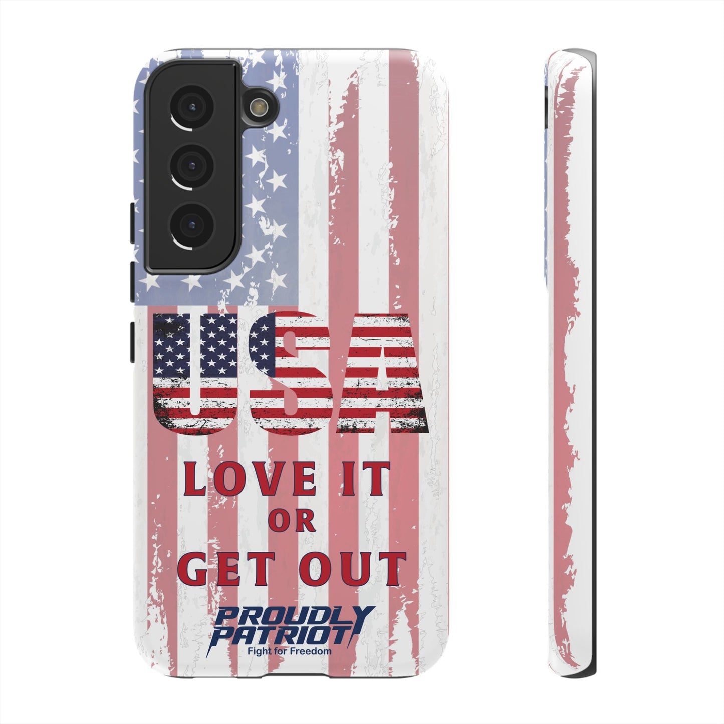 Stars, Stripes, and Zero Tolerance, Phone Case