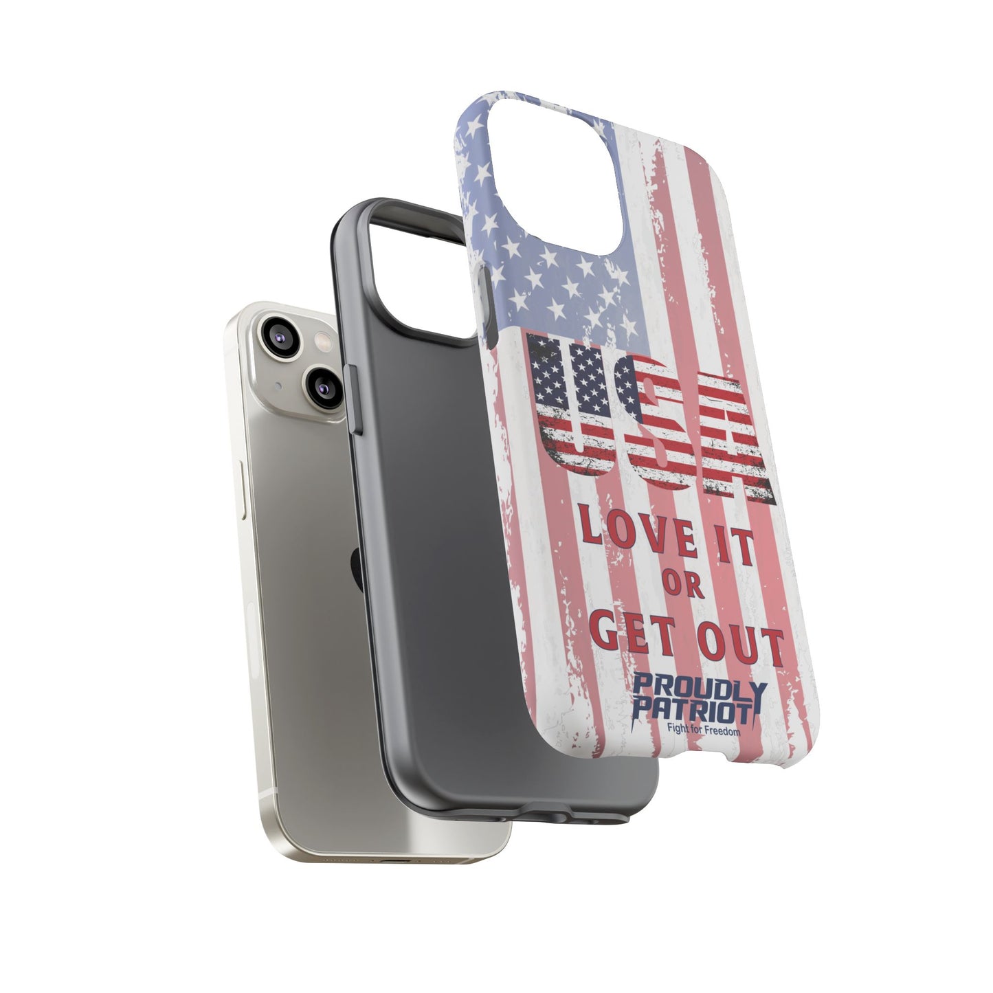 Stars, Stripes, and Zero Tolerance, Phone Case