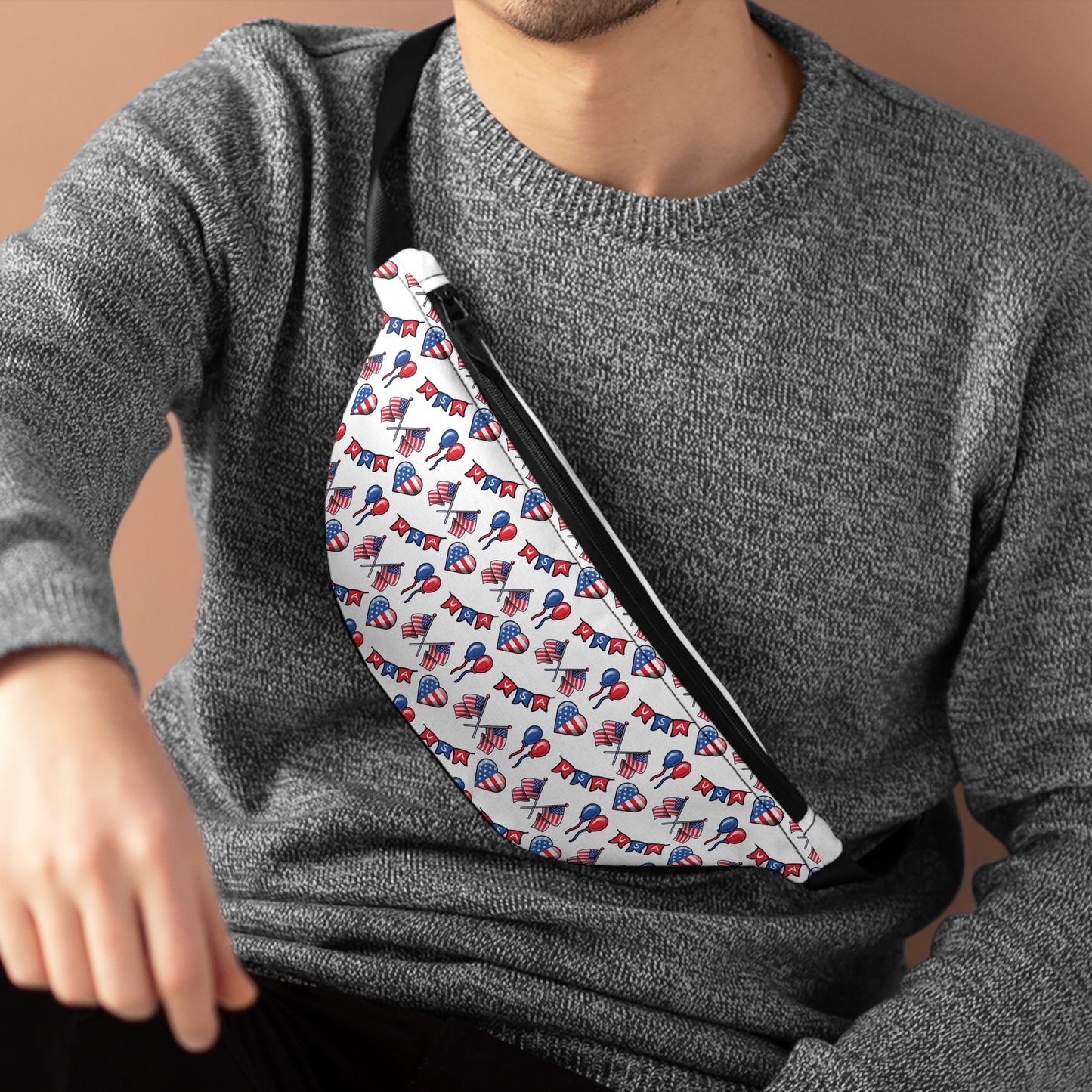 Heart USA Fanny Pack