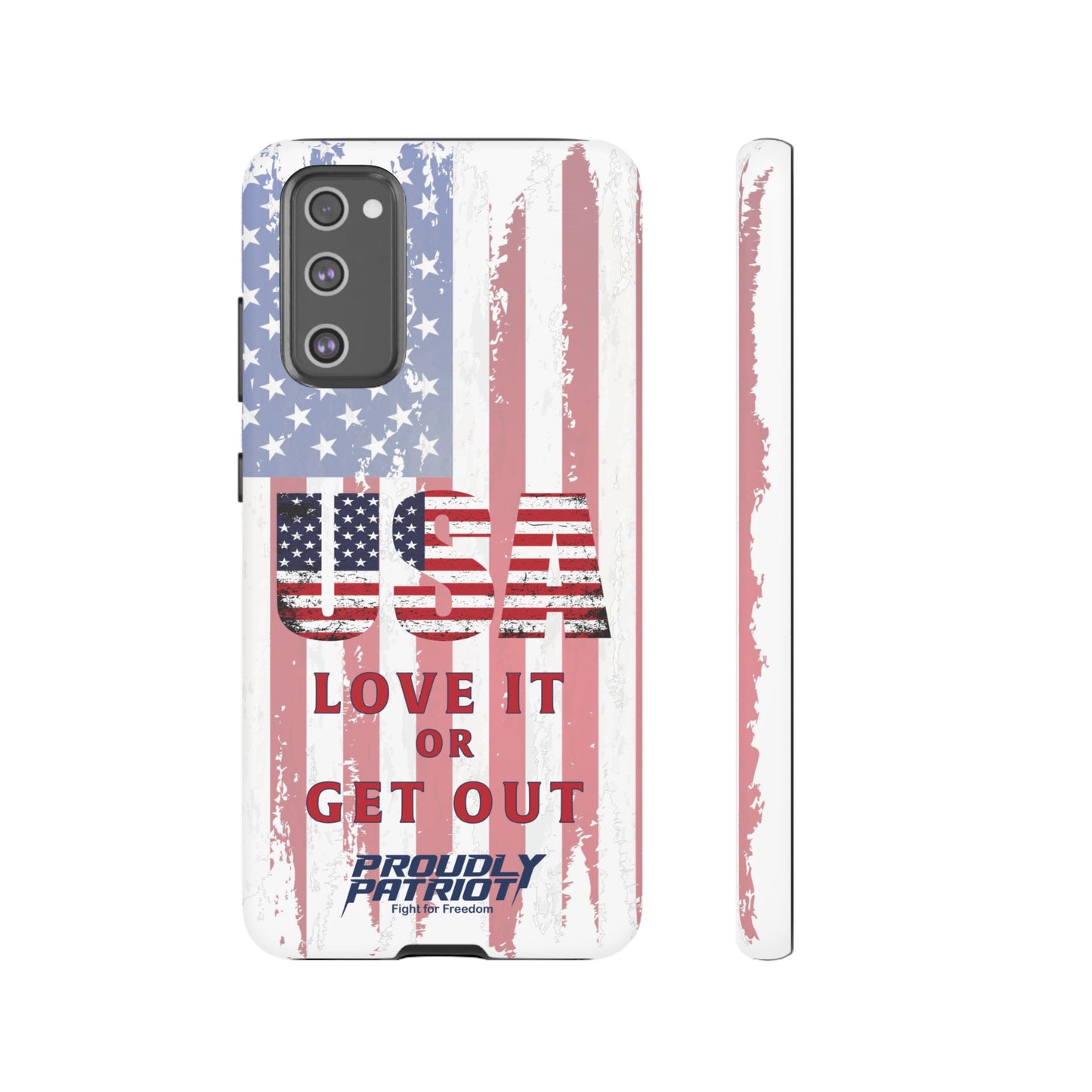 Stars, Stripes, and Zero Tolerance, Phone Case