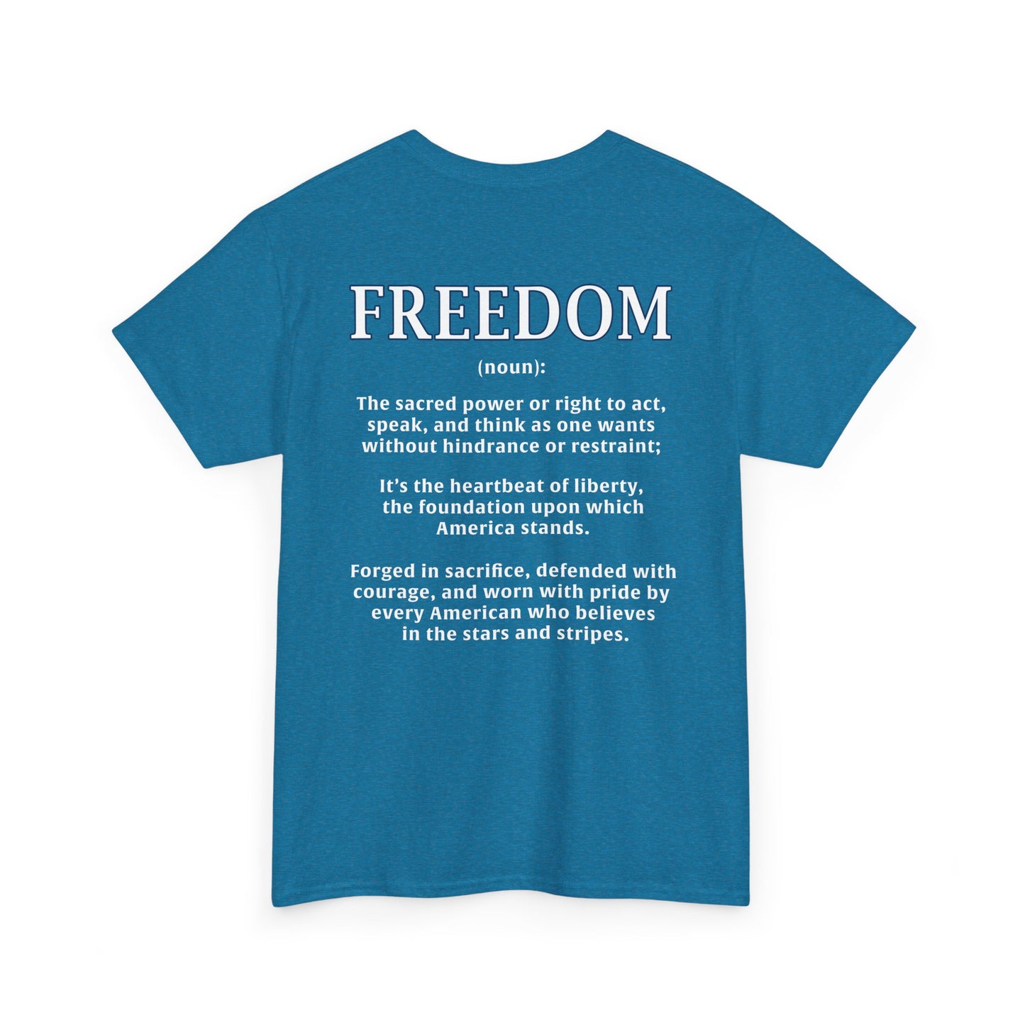 Freedom: The Heartbeat of Liberty Tee