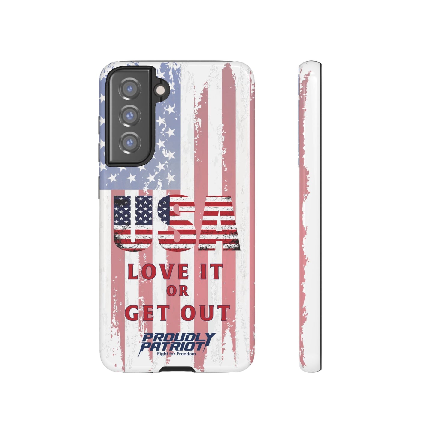 Stars, Stripes, and Zero Tolerance, Phone Case