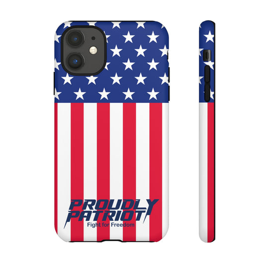 Stars, Stripes, and Cell Phones, Phone Case