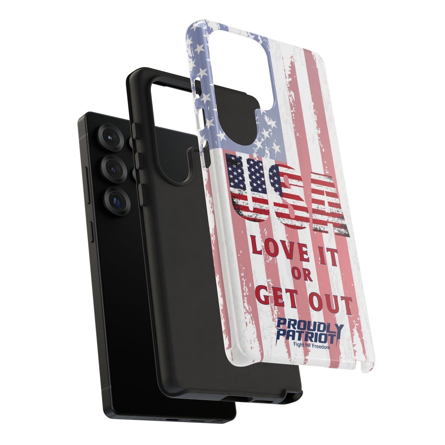 Stars, Stripes, and Zero Tolerance, Phone Case