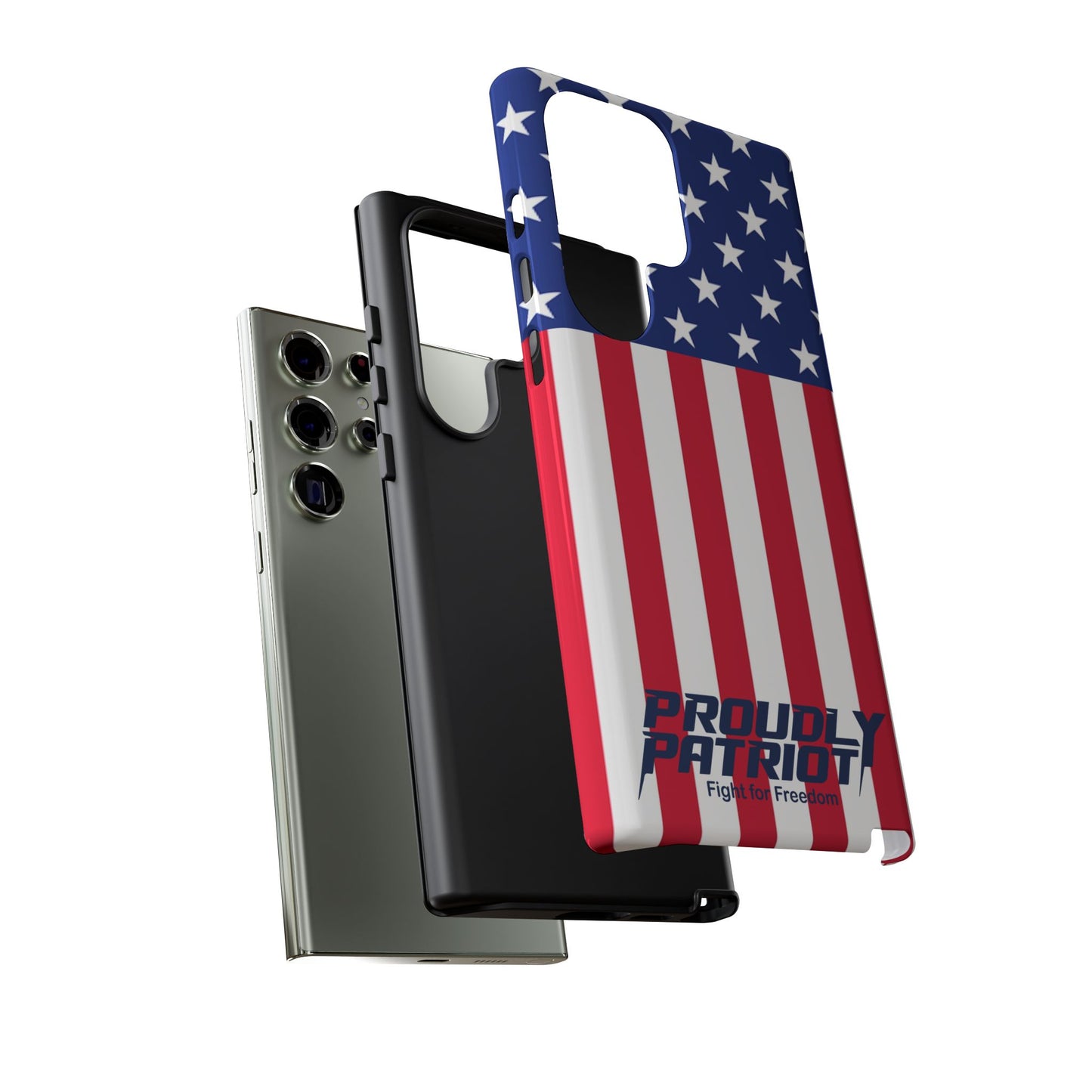 Stars, Stripes, and Cell Phones, Phone Case