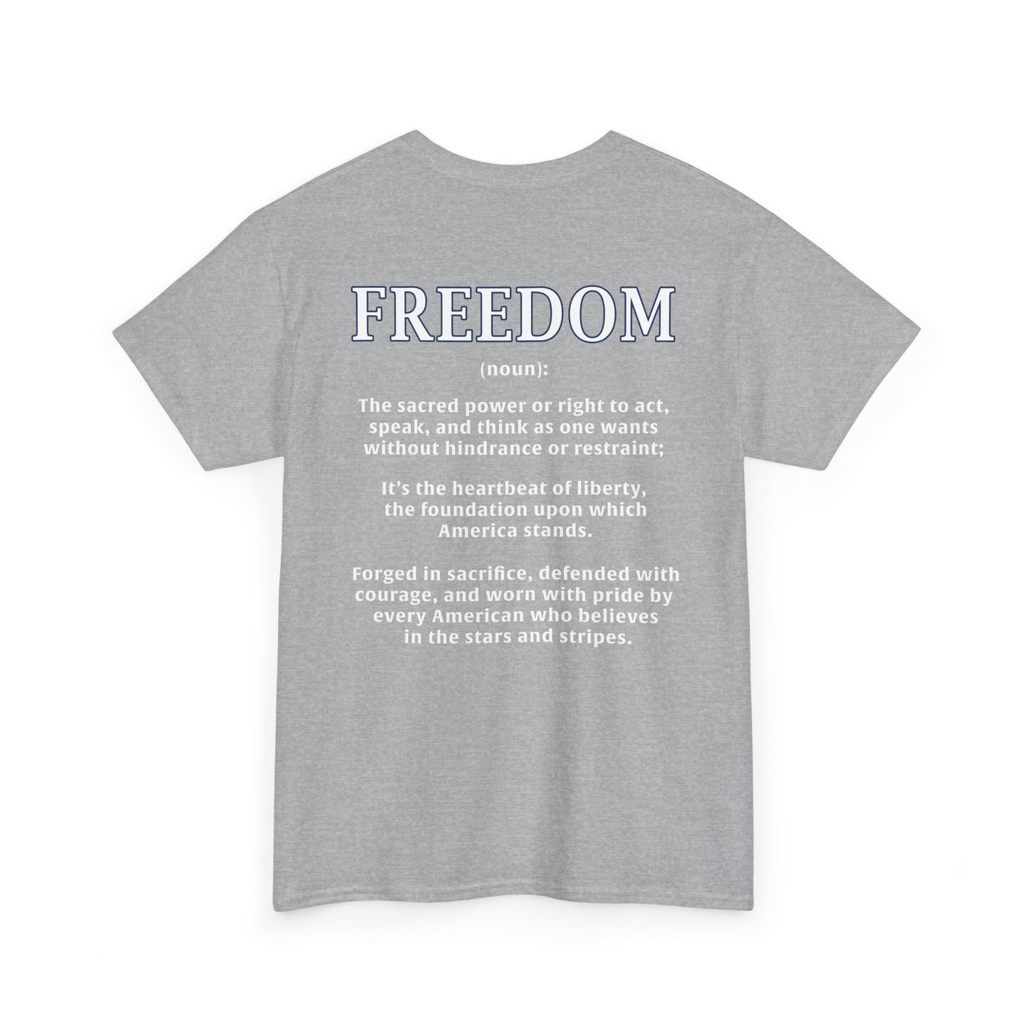 Freedom: The Heartbeat of Liberty Tee