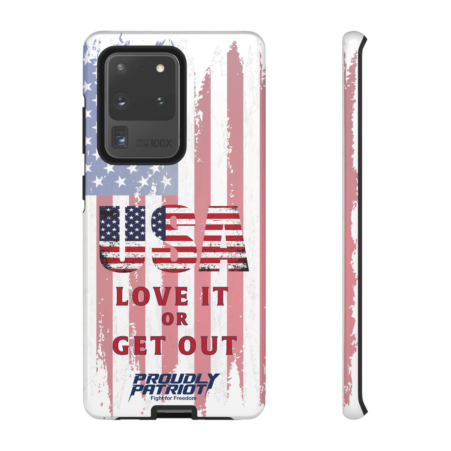 Stars, Stripes, and Zero Tolerance, Phone Case
