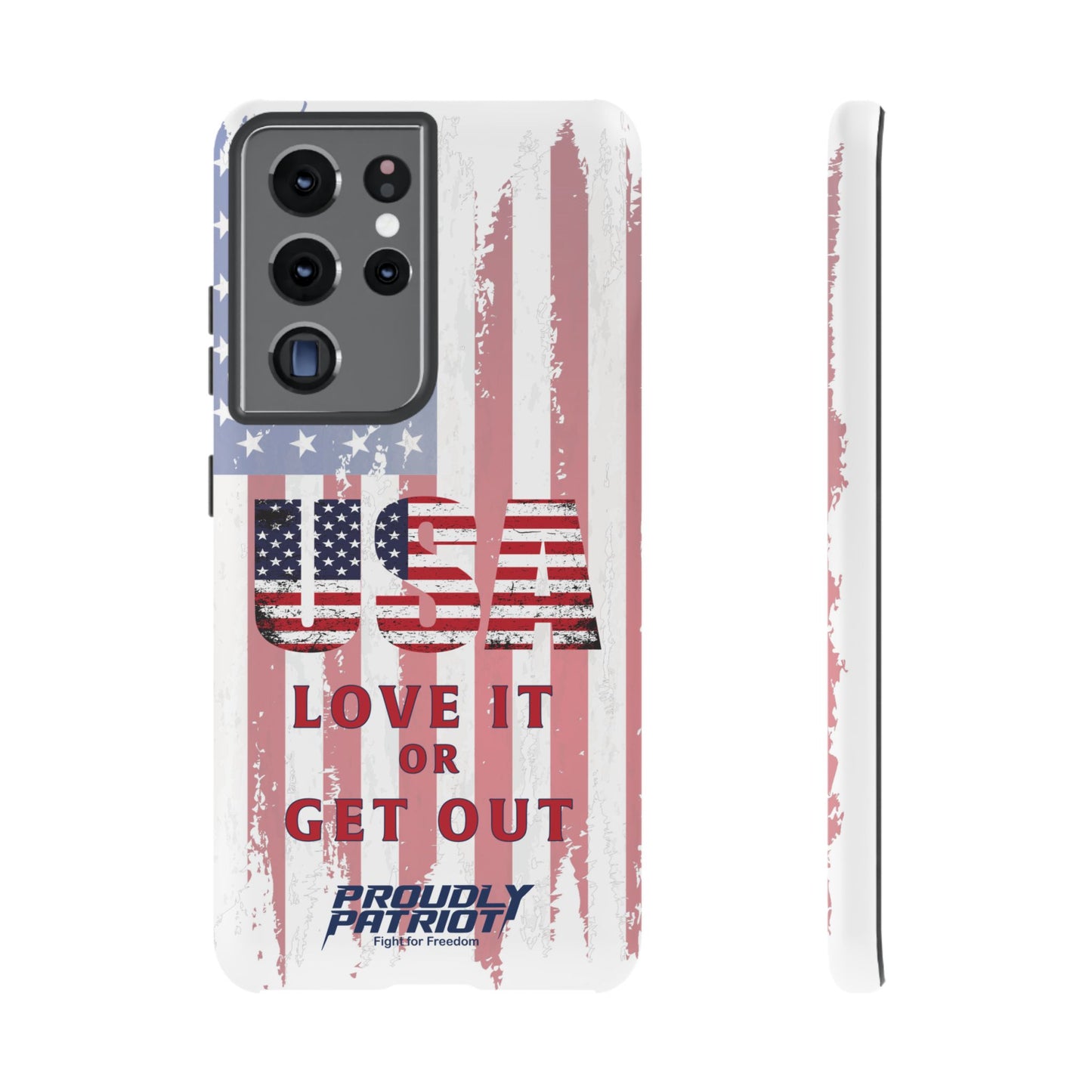 Stars, Stripes, and Zero Tolerance, Phone Case