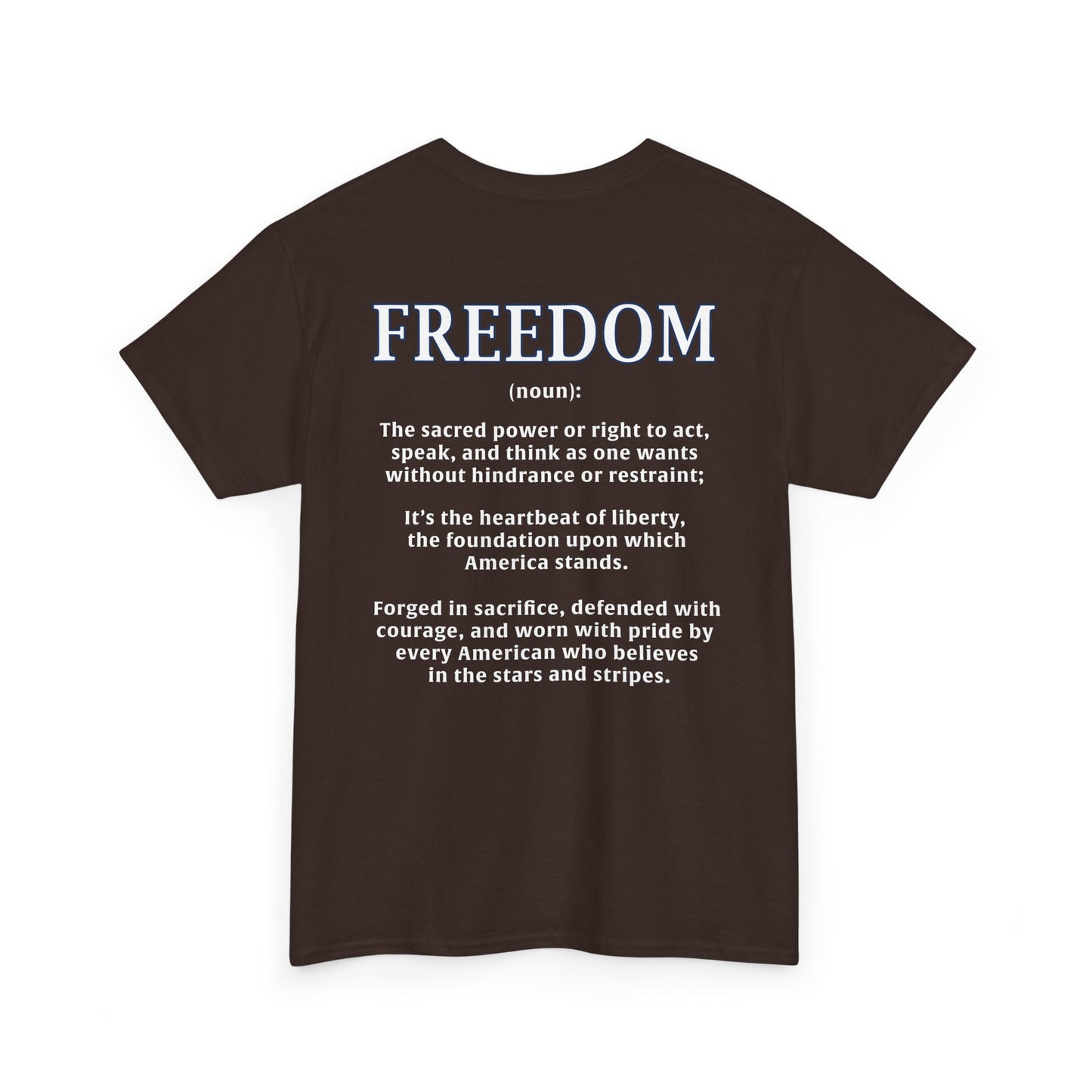 Freedom: The Heartbeat of Liberty Tee