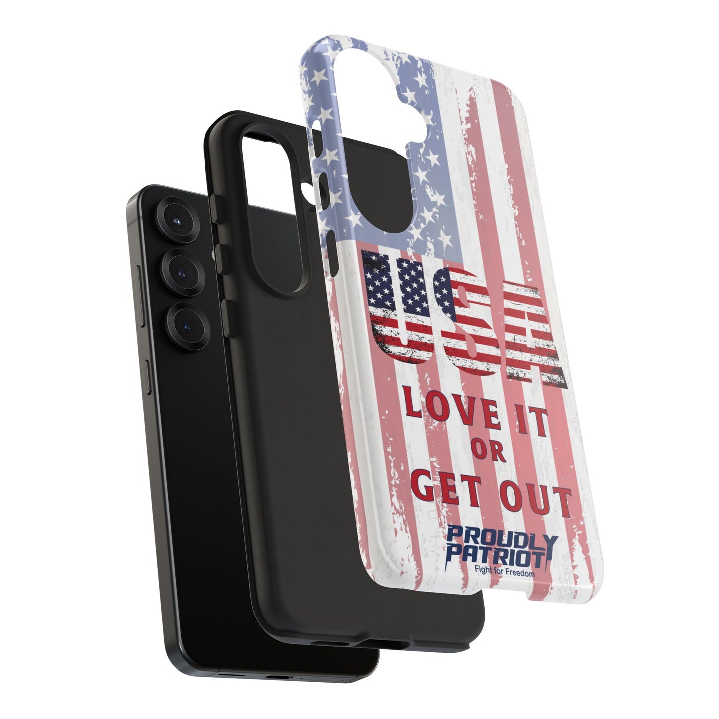 Stars, Stripes, and Zero Tolerance, Phone Case