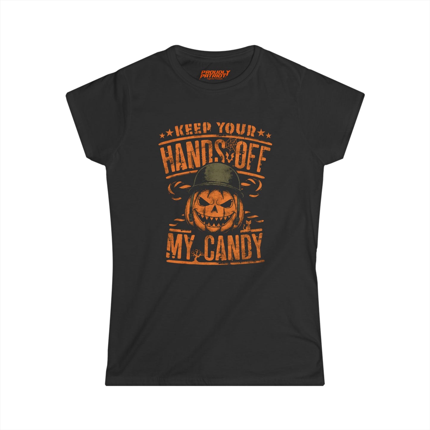 Hands Off – Halloween with Attitude Women's Tee