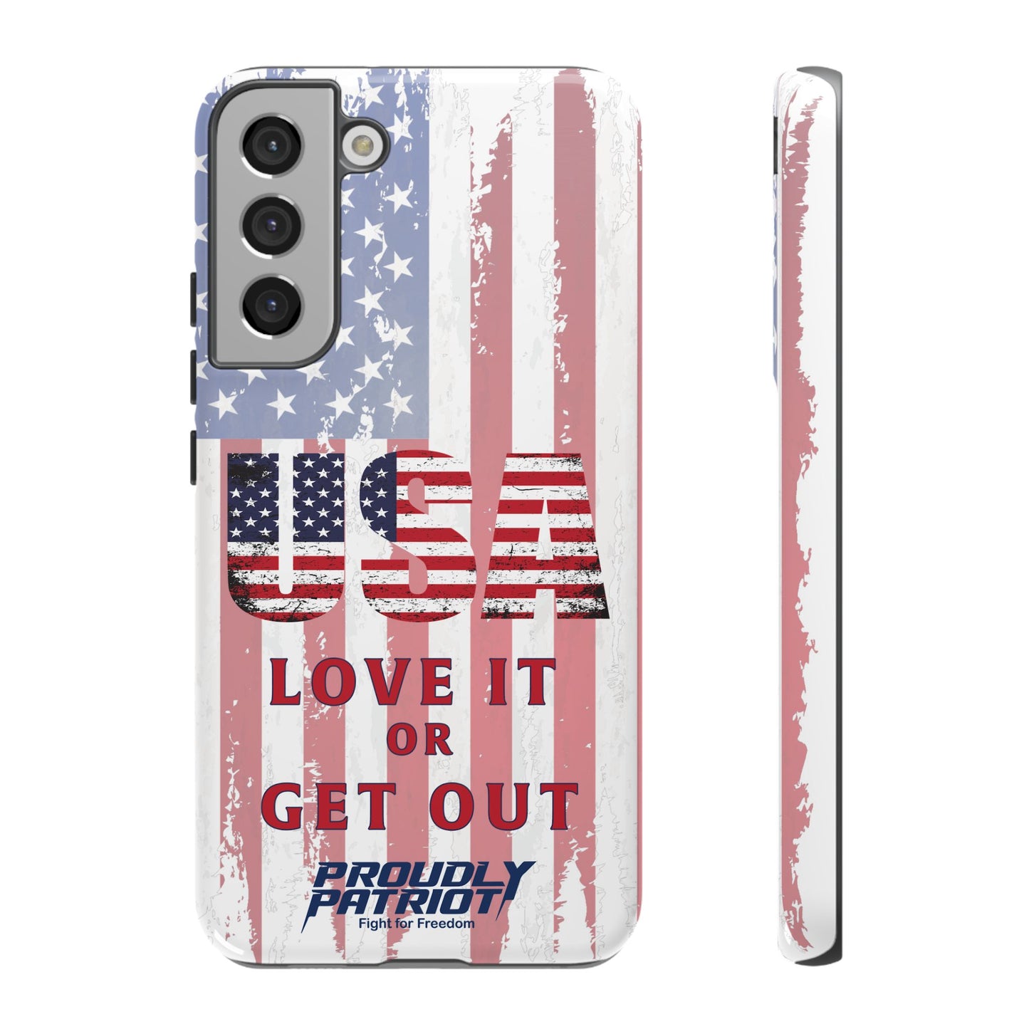 Stars, Stripes, and Zero Tolerance, Phone Case