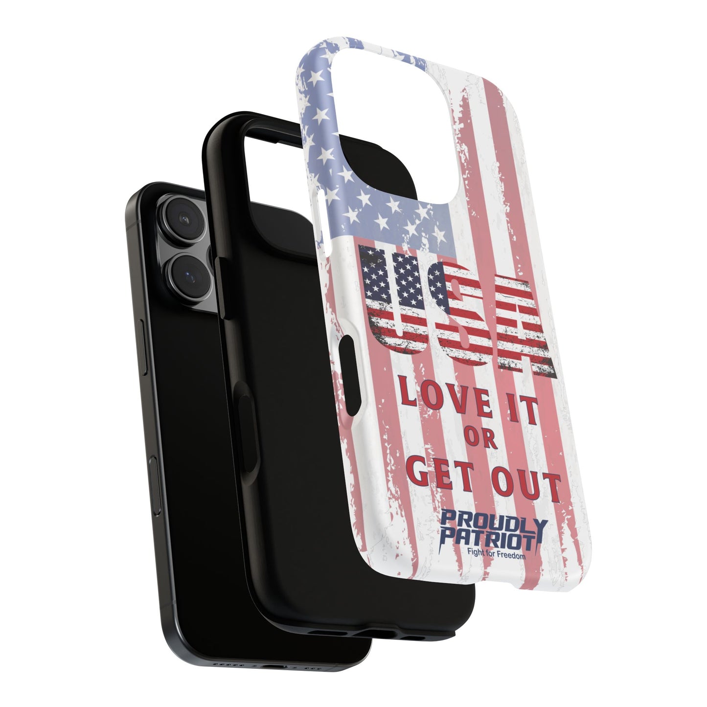 Stars, Stripes, and Zero Tolerance, Phone Case