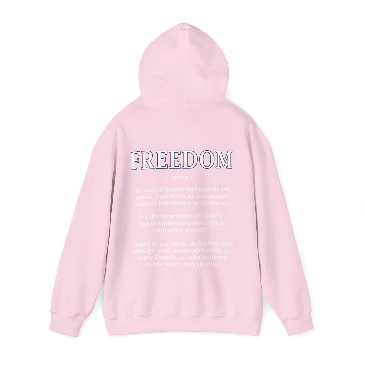 Freedom: The Heartbeat of Liberty Hoodie