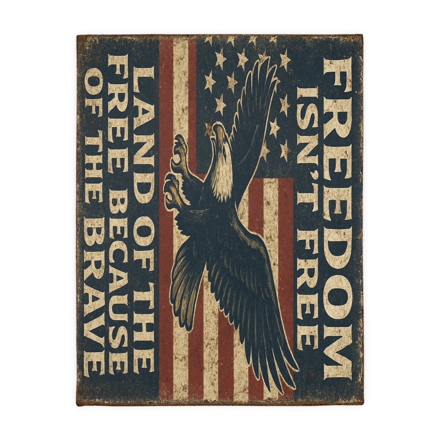 Freedom Ain’t Cheap! Velveteen Microfiber Blanket