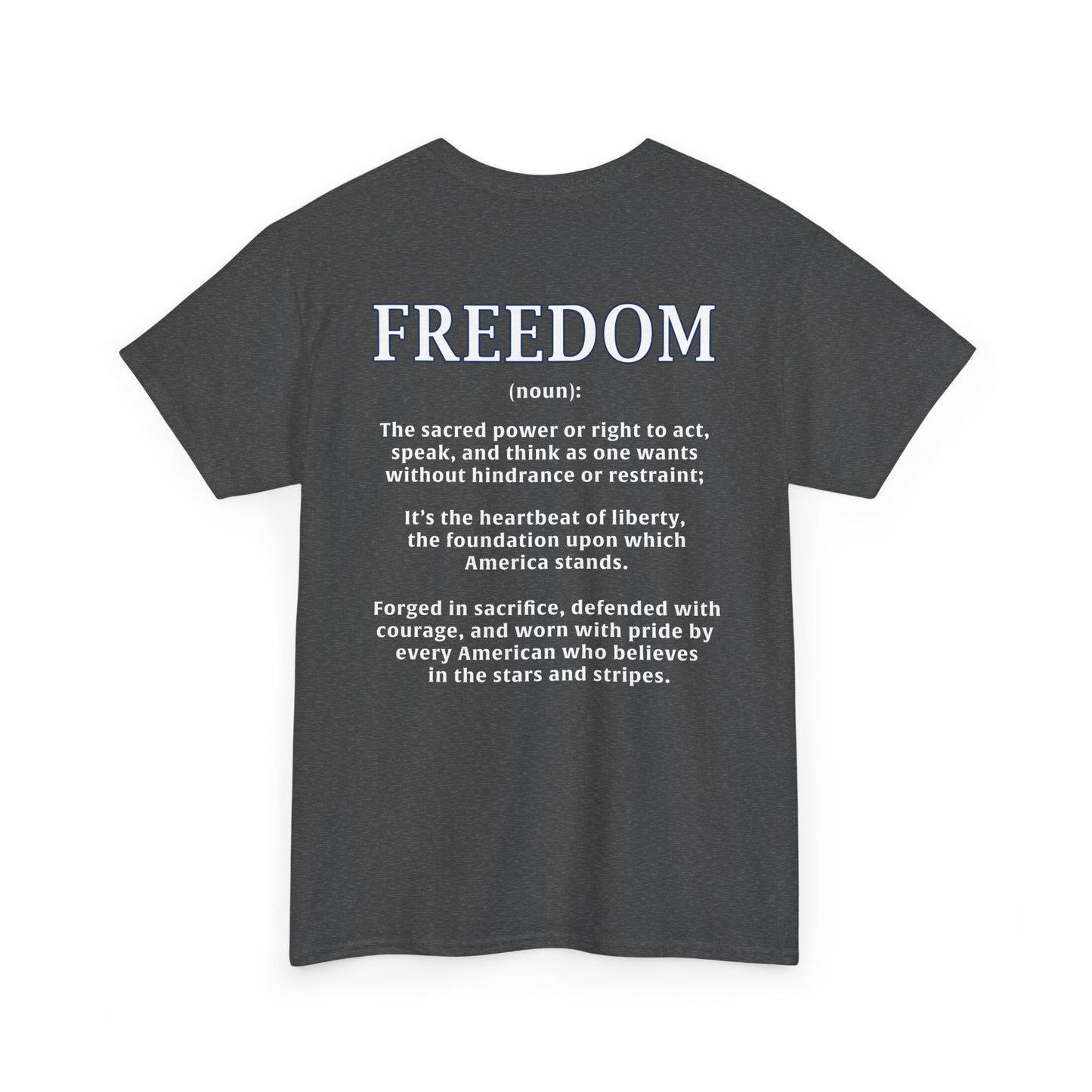 Freedom: The Heartbeat of Liberty Tee