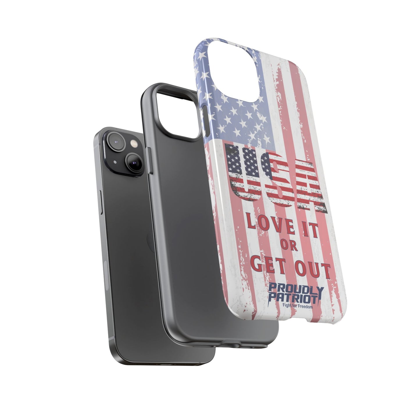 Stars, Stripes, and Zero Tolerance, Phone Case