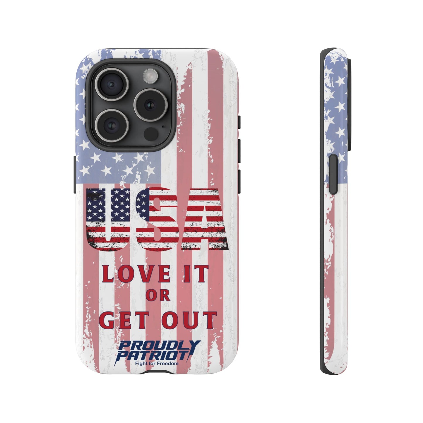 Stars, Stripes, and Zero Tolerance, Phone Case