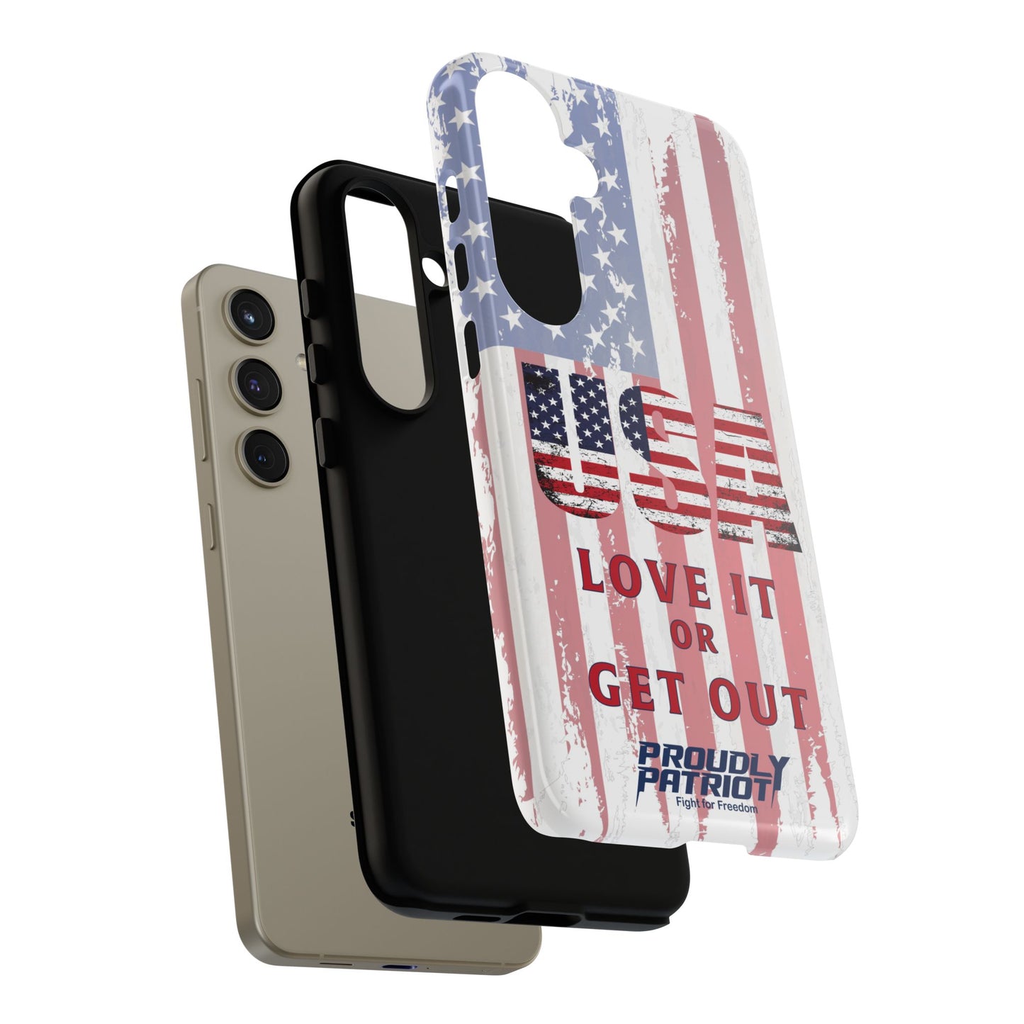 Stars, Stripes, and Zero Tolerance, Phone Case