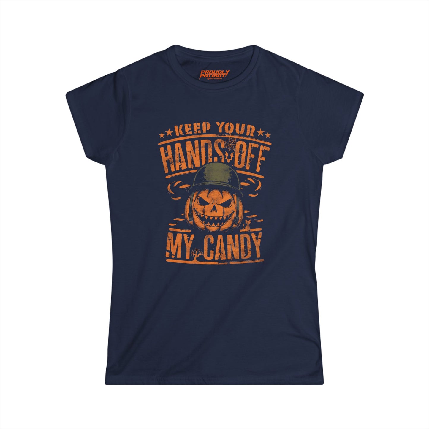 Hands Off – Halloween with Attitude Women's Tee