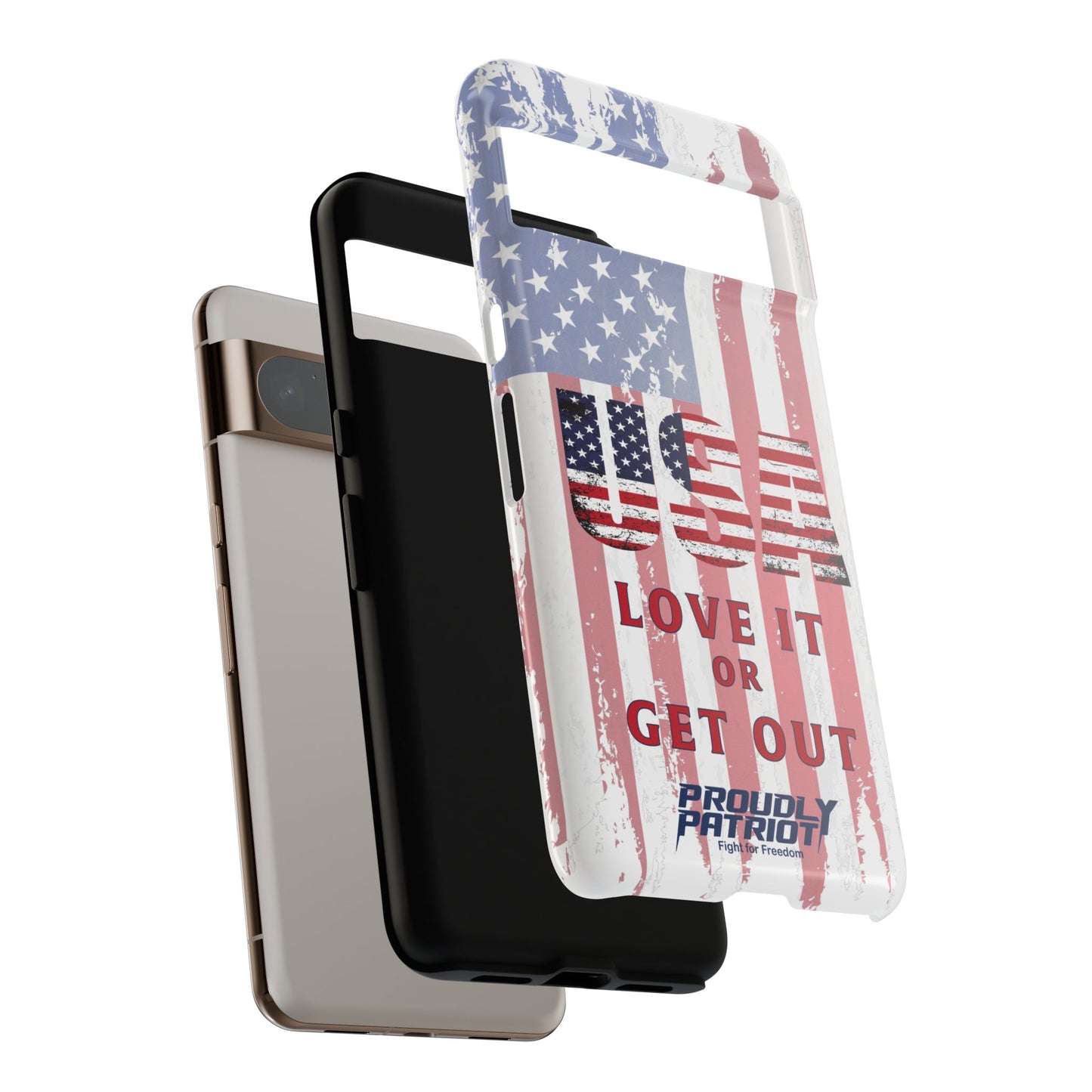 Stars, Stripes, and Zero Tolerance, Phone Case
