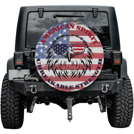 American Spirit Tire Cover