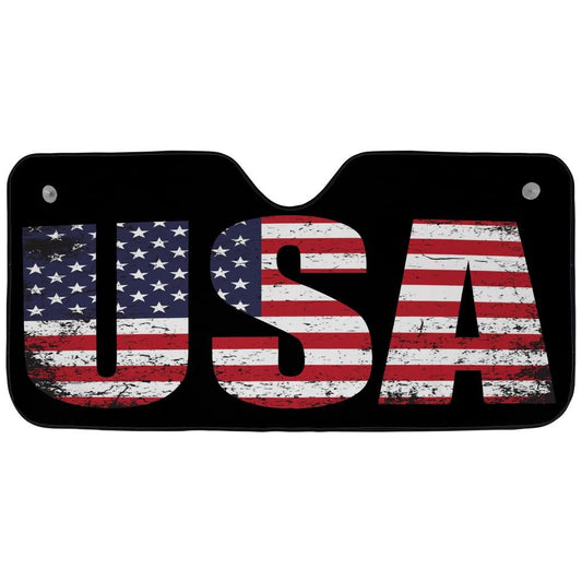USA Car Sun Shade